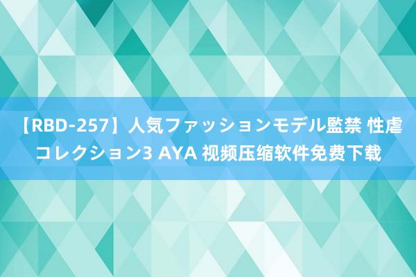【RBD-257】人気ファッションモデル監禁 性虐コレクション3 AYA 视频压缩软件免费下载