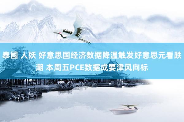 泰國 人妖 好意思国经济数据降温触发好意思元看跌潮 本周五PCE数据成要津风向标