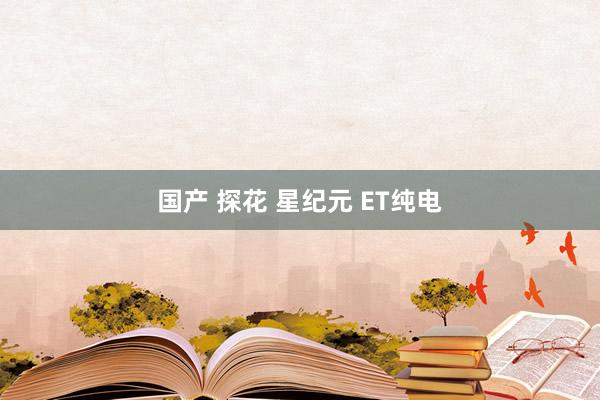 国产 探花 星纪元 ET纯电